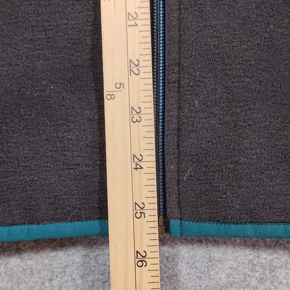Cotopaxi Full Zip Teca Fleece Jacket Womens Medium Black Teal F21471W300 - Picture 8 of 11